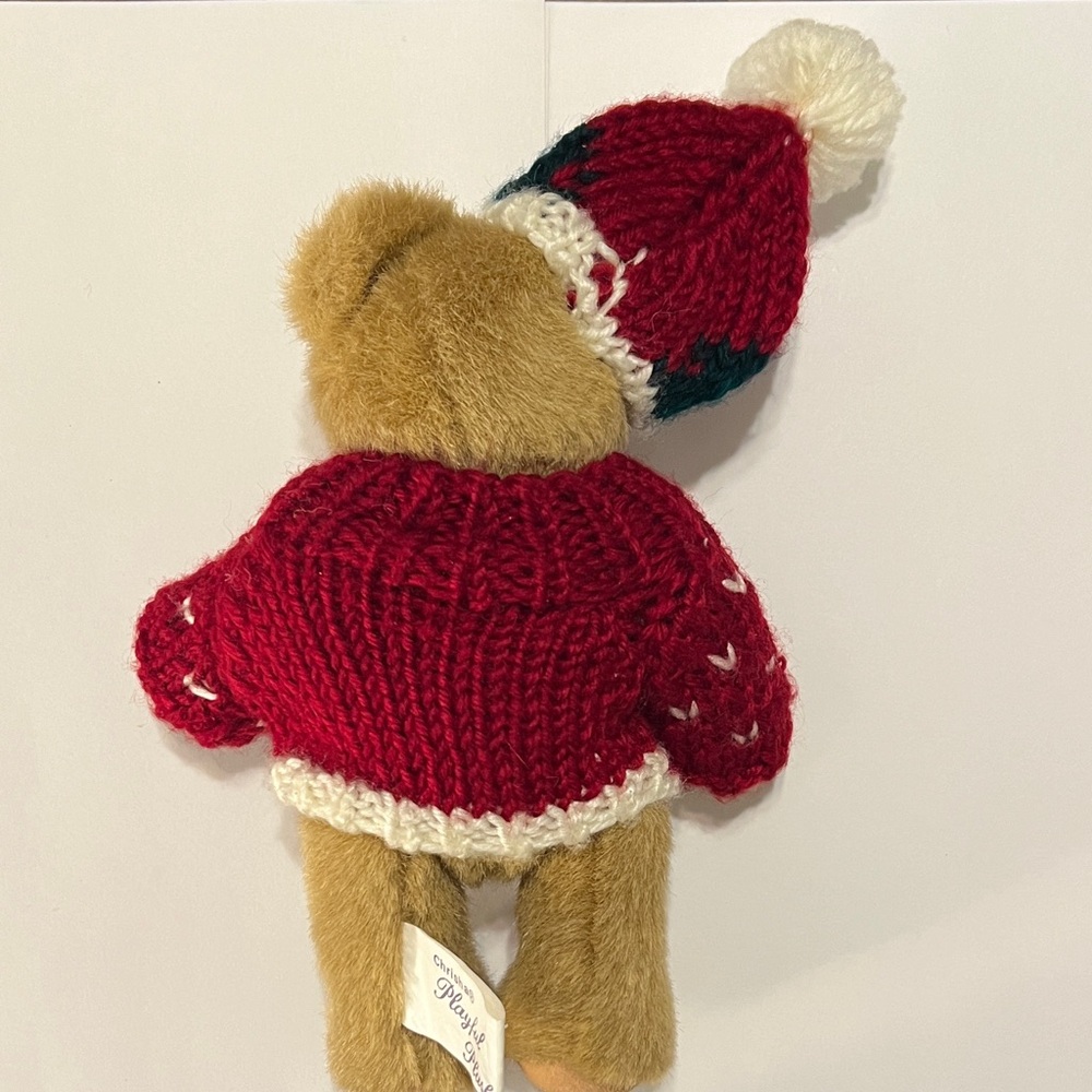 Chrisha Playful Plush Vintage Teddy Bear - Christmas 1996 - Picture 4 of 10